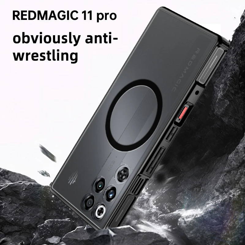 ZTE Nubia Magnetic Shockproof Matte Translucent Phone Case