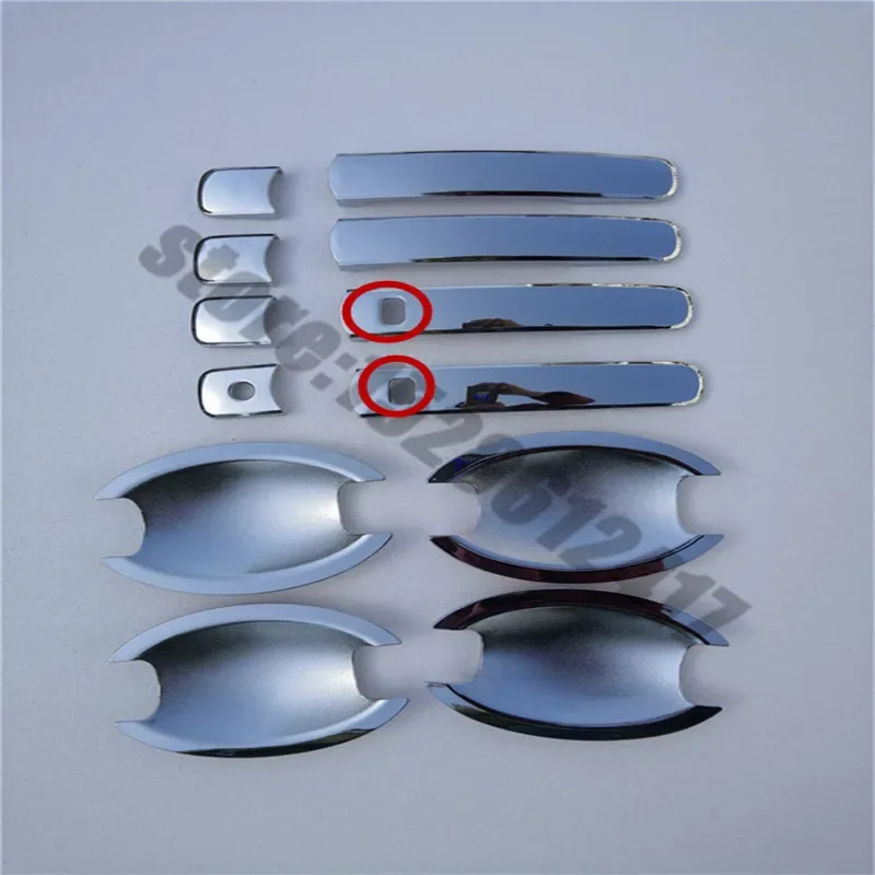 

for Infiniti FX35 FX45 2003-2008 Chrome Carbon fiber car Door Handle Covers trim Door bowl handle cover door handle protector