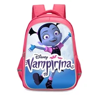 Girls V-Vampirina Print Casual Mochila Escolar backpack School Bag For Teenager Girl Nylon Waterproof Backpacks Female 1