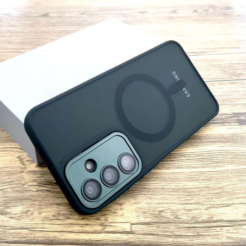 Luxury Matte Case with Magsafe Charging Cover