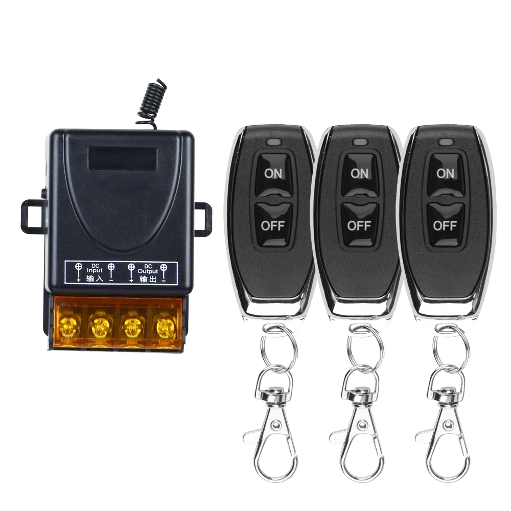 Interruttore Wireless 433MHz 220V 3000W – Con 2 Telecomandi, IP65, Autobloccante, Per Motori E Luci