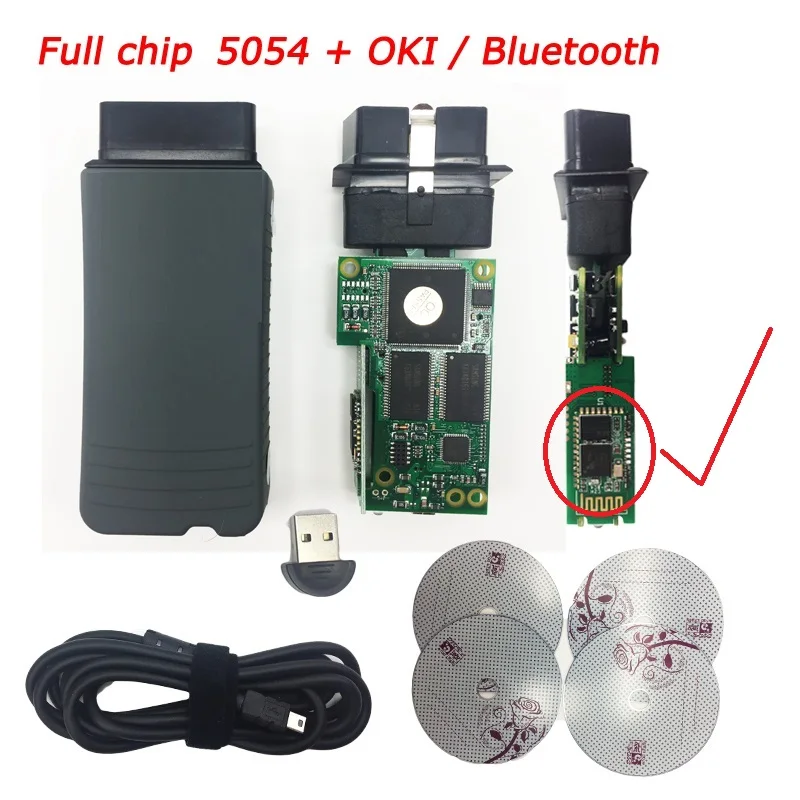 cheap car inspection equipment VAS6154  5054A  full Chip Bluetooth CAR Diagnostic Tool  VAS 6154  WIFI for Aud- Skod- series Car diagnistis online version auto battery charger Code Readers & Scanning Tools