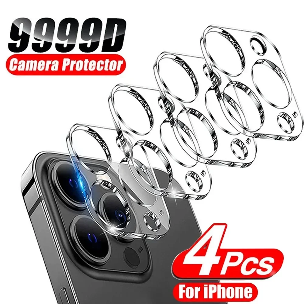 

4 шт. защитное закаленное стекло для камеры для Iphone 14 12 13 Pro Max 12 Mini Защитная пленка для объектива для Iphone 11 13 14 Pro Max стекло