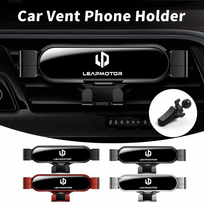 Support de téléphone portable par gravité pour voiture, accessoires de Support GPS pour Leapmotor Leap Motor C01 C11 T03 S01 C11 Reev 2022 20