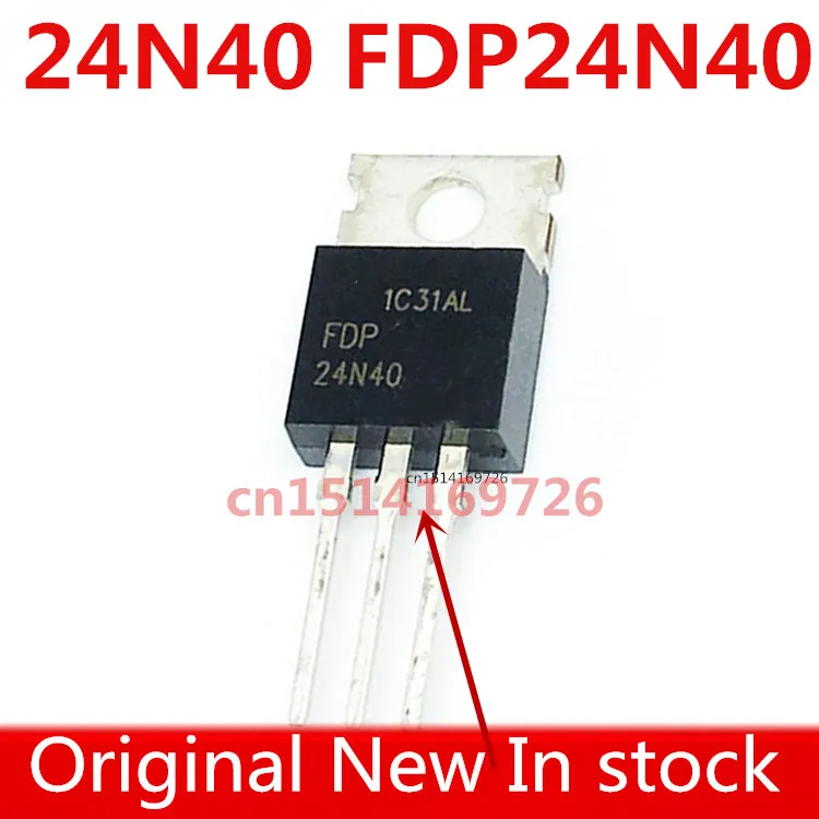 Original new 5pcs/ 24N40 FDP24N40 24A/400V TO-220 New In stock