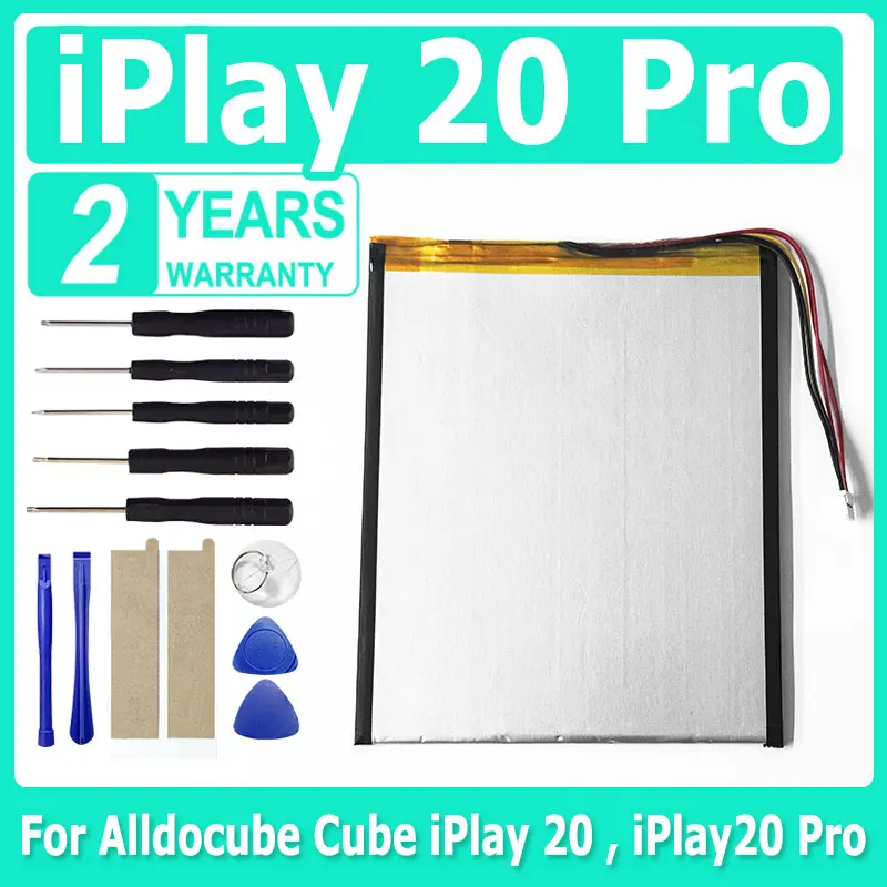 Xindouバッテリー,alldocube iplay 20,iplay20 pro,交換用アクセサリ,5