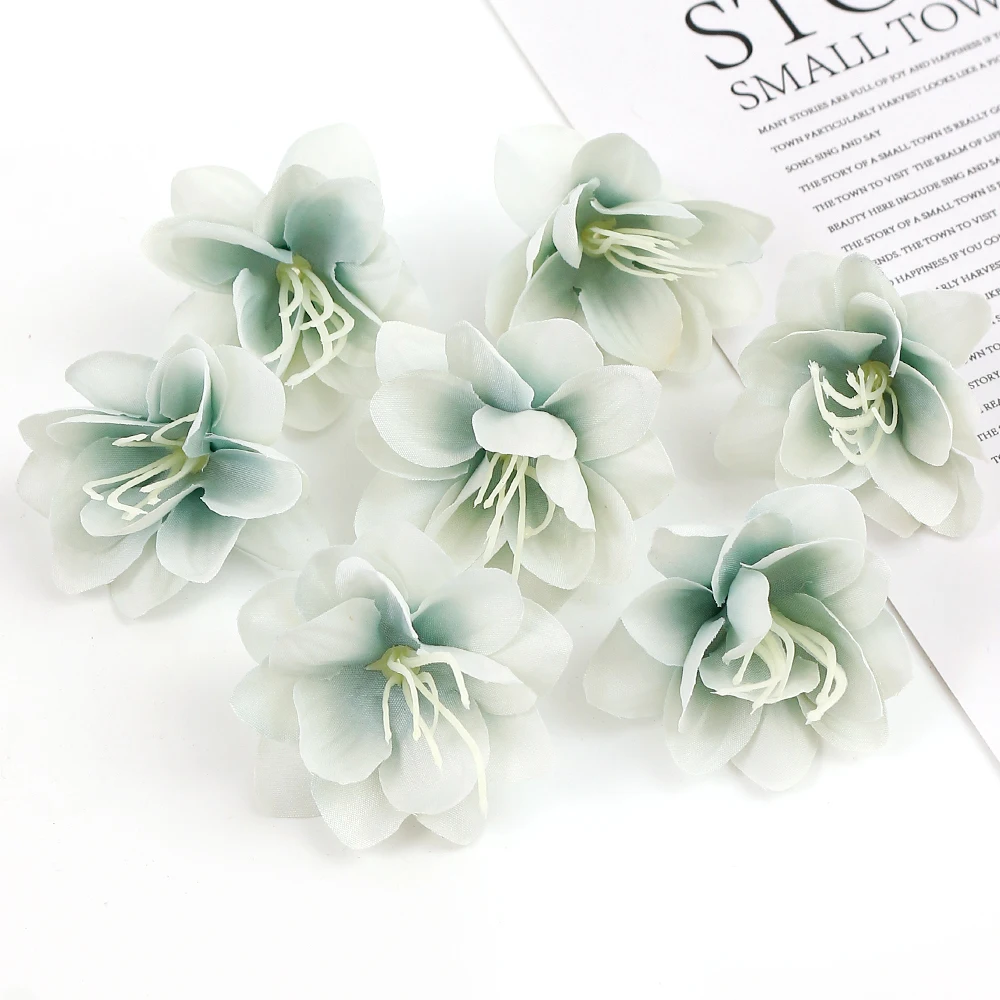 20Pcs Künstliche Blumen Kopf Seide Lilie Blume Für Hochzeit Hause Weihnachten Dekoration DIY Kranz Sammelalbum Liefert Zubehör – Detail 17
