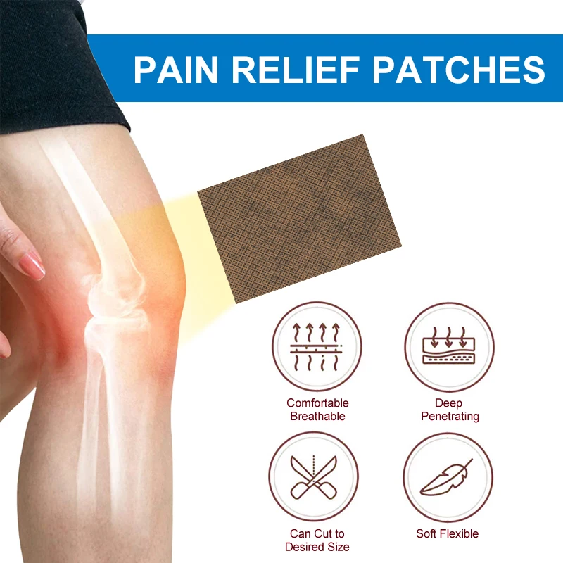 Chinese Yunnan Herbal Pain Relief Patch 16Pcs Arthritis Rheumatism Ache Sticker Knee Muscle Joint Analgesic Back Neck Plaster