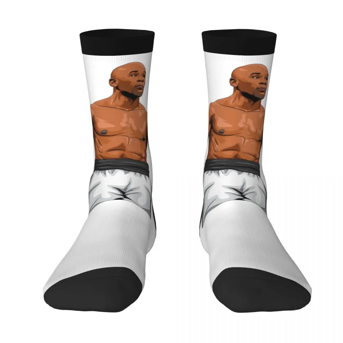 

USA US 18 Floyds And Mayweathers America Boxing Stocking Vintage BEST TO BUY Contrast color Knapsack Graphic Elastic Socks