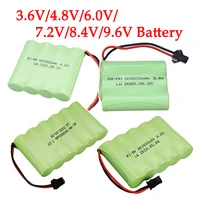 3.6V/4.8V/6V/7.2V/8.4V/9.6V 3000mah NIMH AA Rechargeable Battery Pack For Remote Control Toys Car truck tanks boat model SM Plug 1