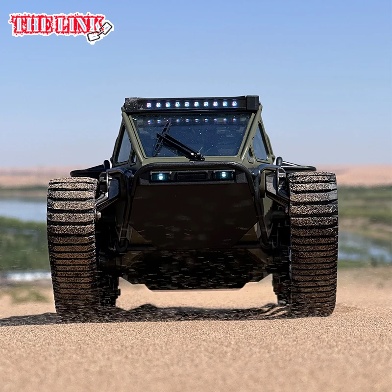 Thelink G2067 LED Light Full Scale Tracked Tank Model 360° Rotation RC Drift Remote Control Off-Road Vehicle Boy Christmas Gifts 3