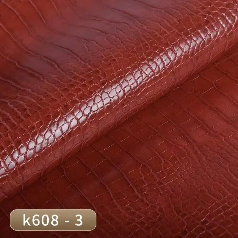 grosso mamba cobra padrão tecido de couro sintético artificial tecido diy estofamento bagagem carteira cinto