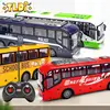 1/30 RC Bus Toys for Kids Remote Control Car with Light Electric Vehicle Big Size Model Radio Controlled Truck Childern Gift 2