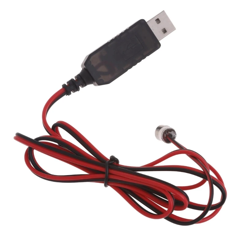 3.7V 충전식 리튬 배터리 USB 4.2V 마그네틱 충전 코드 어댑터 케이블