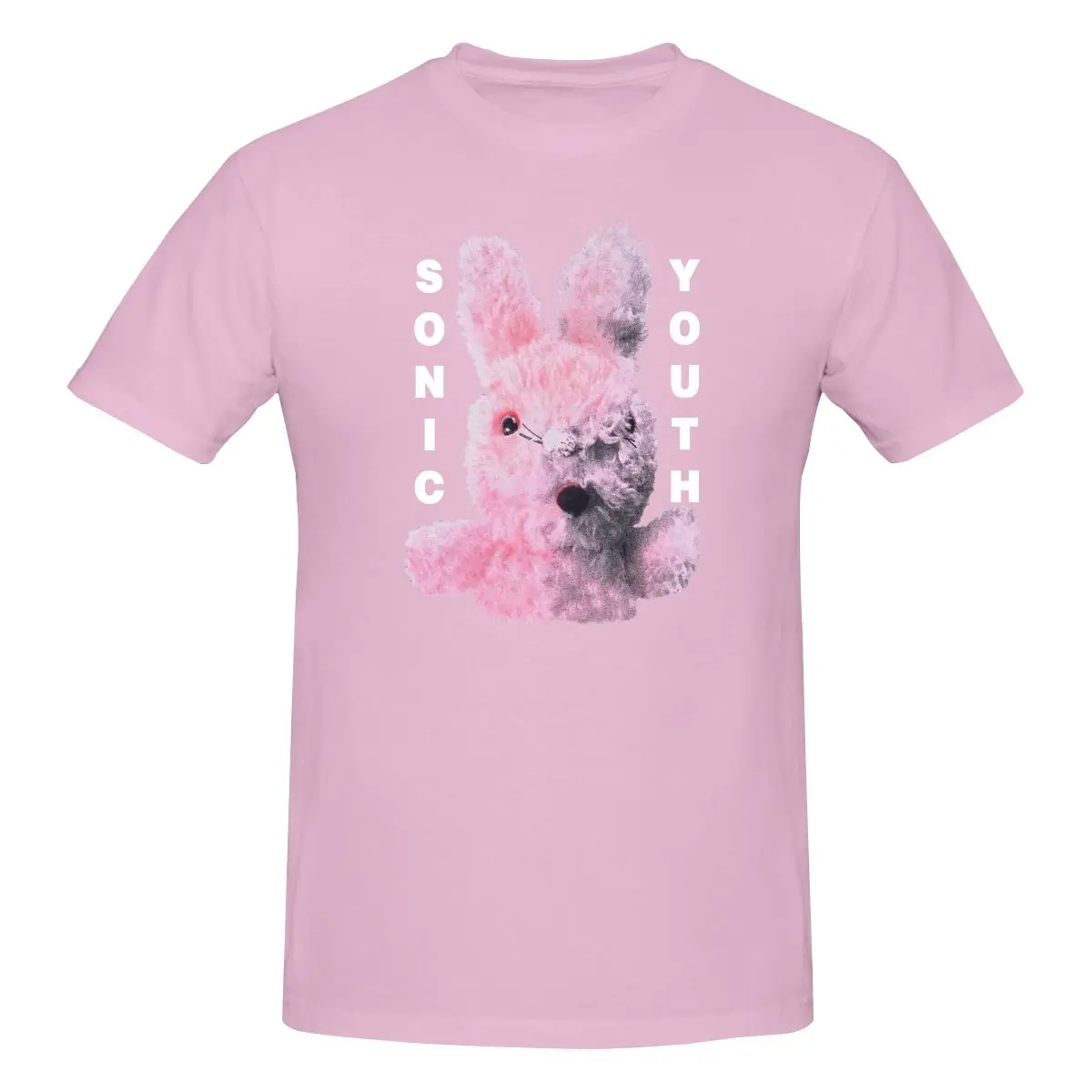 thumbnail image 1 of Camiseta de Sonic Youth Dirty Bunny, regalo, estilo retro, estilo Harajuku, combina con todo, 1 of 5