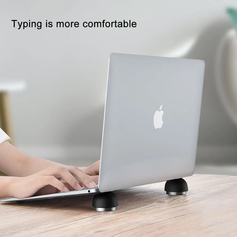 Oatsbasf 노트북 스탠드 노트북 액세서리 노트북 버섯 홀더 Macbook Pro Air 지원 브래킷 용 접이식 미니 쿨러 스탠드