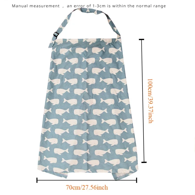 Outgoing Breastfeeding Shawl Nursing Clothes Cover Outdoors Spring, Summer, and Autumn Shielding Scarf for Mommy