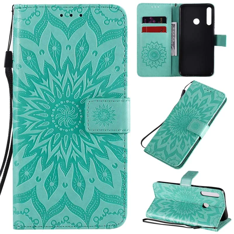Luxurious Leather Flip Wallet Stand Phone Cover with Book-Style