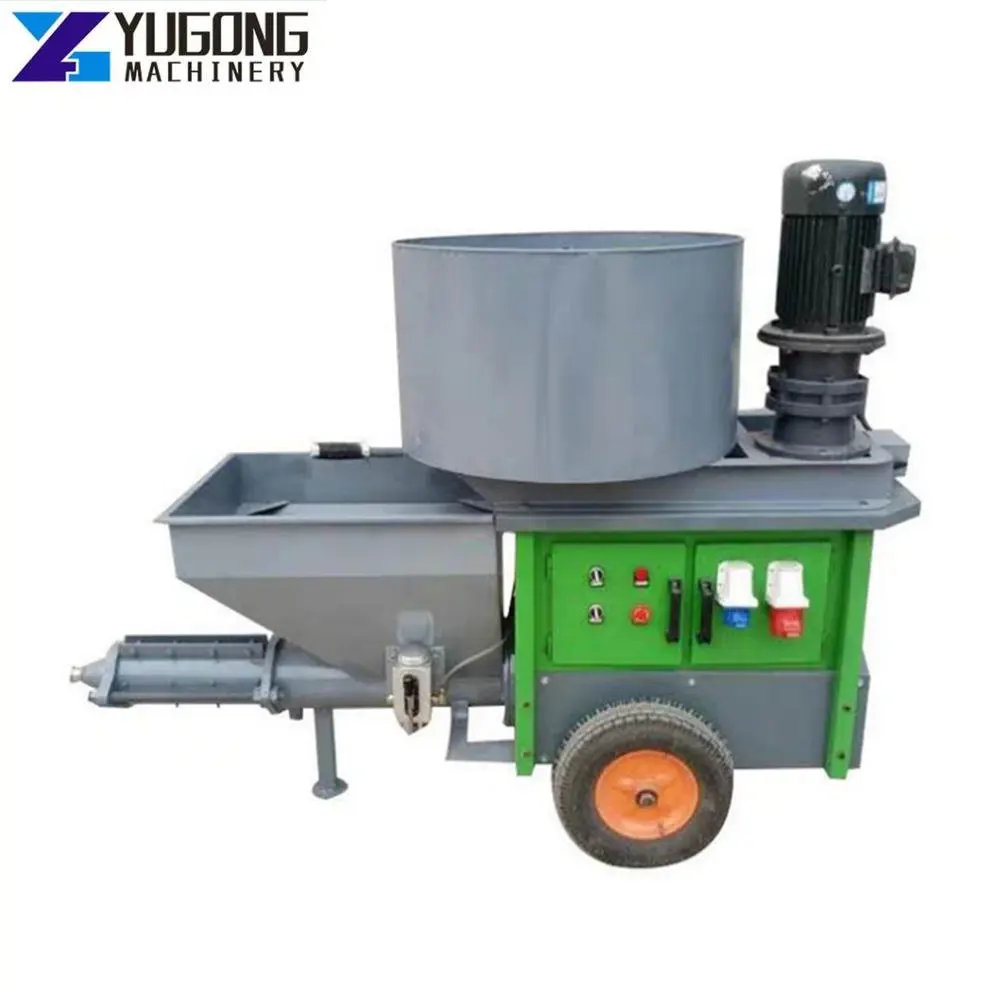 

YG Automatic Diesel Electric Concrete Mortar Sprayer Cement Mortar Spraying Machine Gypsum Spraying Machine Wall Machine