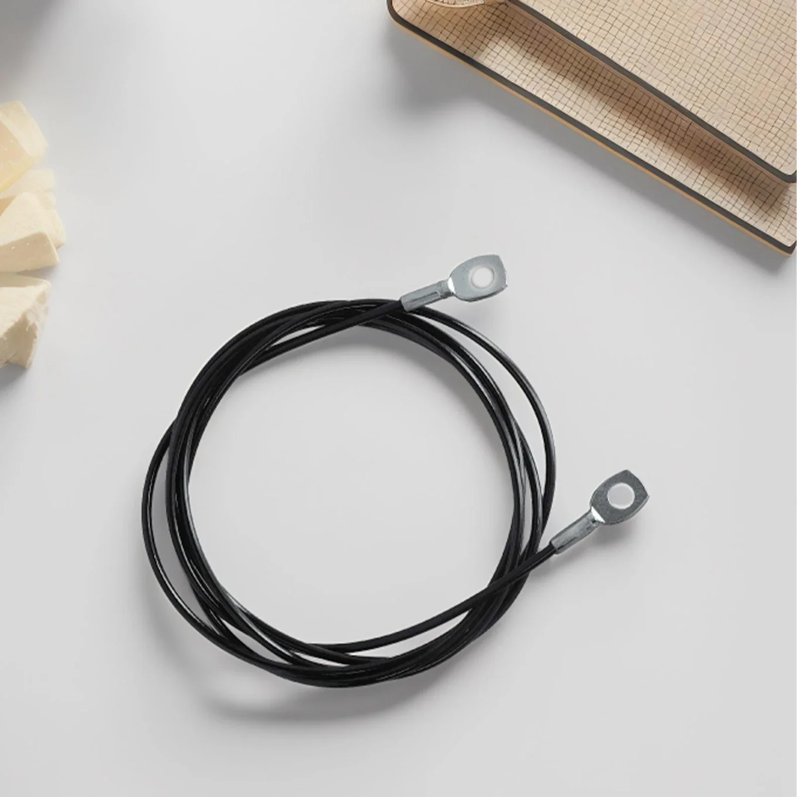 Gym Steel Wire Rope 1.5/2.5/3meter DIY Weight Fitness Accessory Loading 100kg Stack Cable