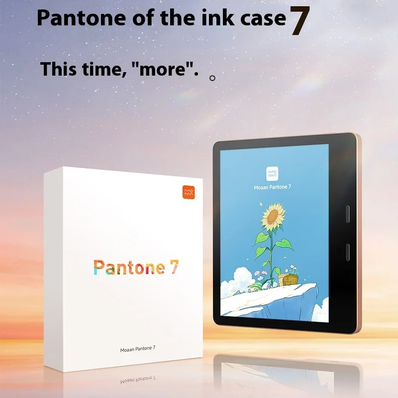 Moaan Pantone7 E Book Reader Electronic 7 Inches Small Screen Reader With Reading Light Electronic Paper Gifts