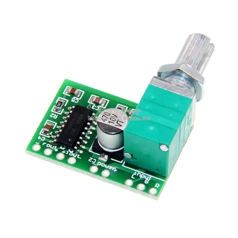 

PAM8403 mini 5V digital small power amplifier board with switch potentiometer can be powered by USB with good sound effect