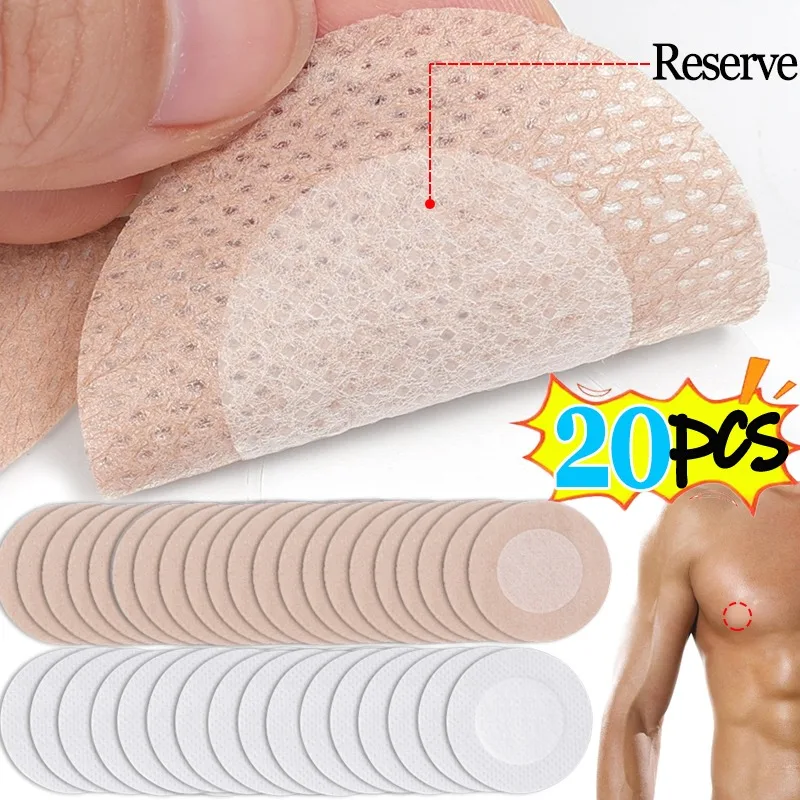 

Men Nipple Cover Adhesive Chest Paste Women Invisible Lift Underwear Running Anti Friction Disposable Breast Petals Wholesale