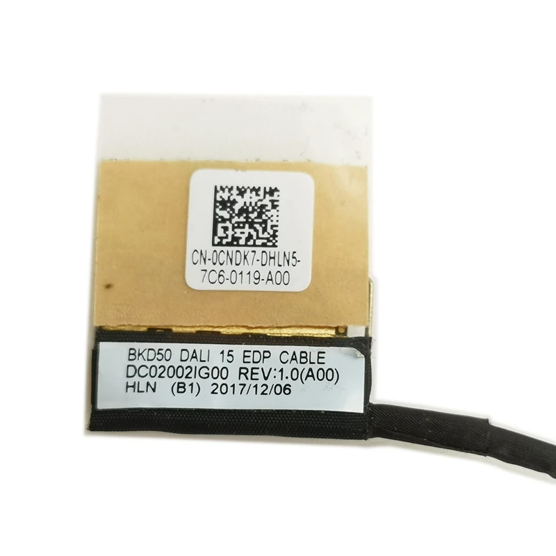 New Laptop LCD Display Screen Flex Cable for Dell Vostro 5468 5568 BKD50 EDP CABLE DC02002IG00 0CNDK7 CNDK7 laptop display cable