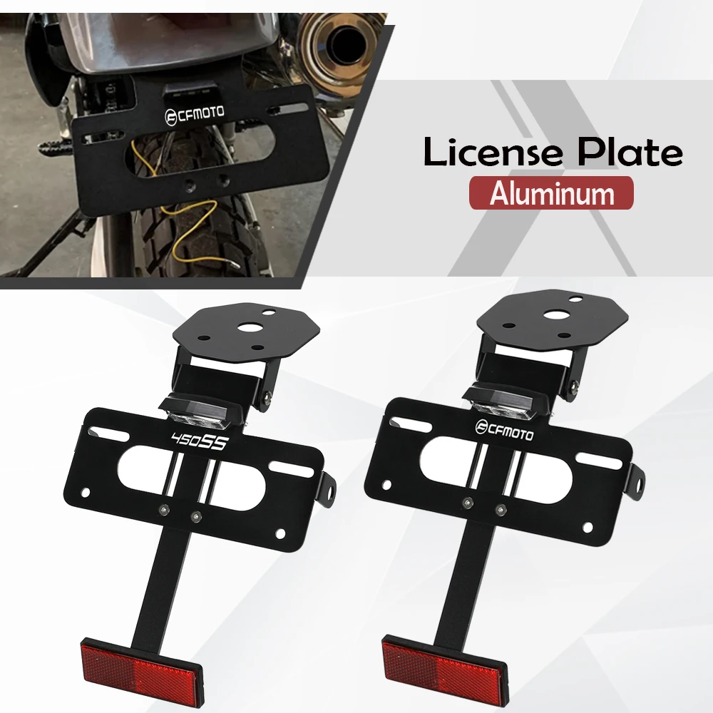 

Держатель для заднего номерного знака мотоцикла 450SS, кронштейн для отключения заднего крыла с фотоэлементом для CFMOTO 450 SS 2022 2023 2024 2025