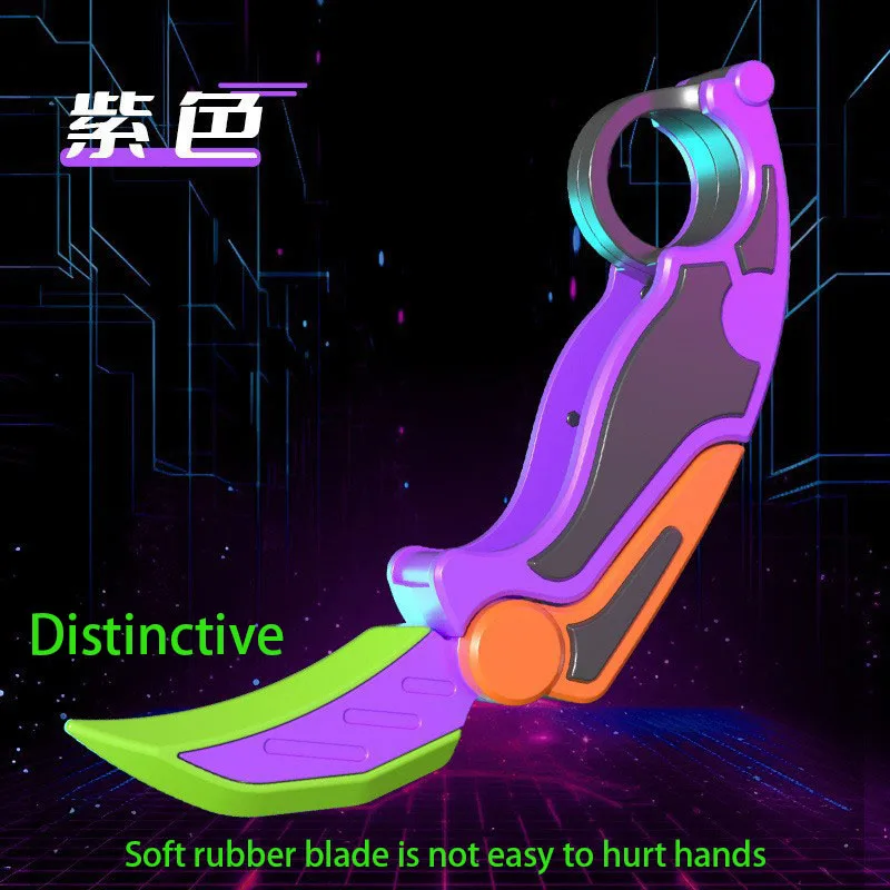 3D Printing Gravity Claw Knife Toy Gravity Training Decompression Artifact Decompression Card Pushing Gift Fidget Toys