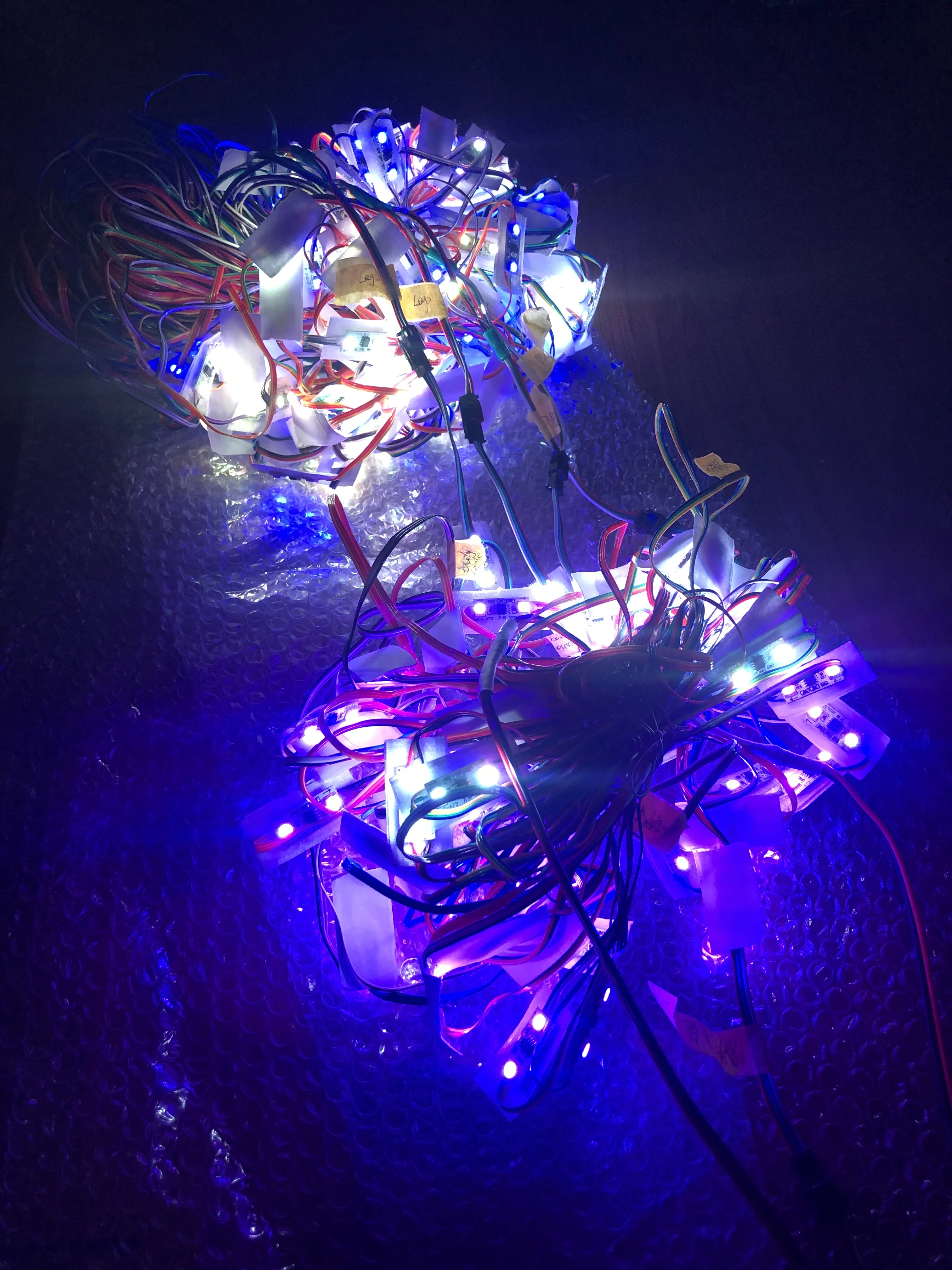 LED lights for 18m octopus kite in high brightness  not including flying kite but just the lights 6