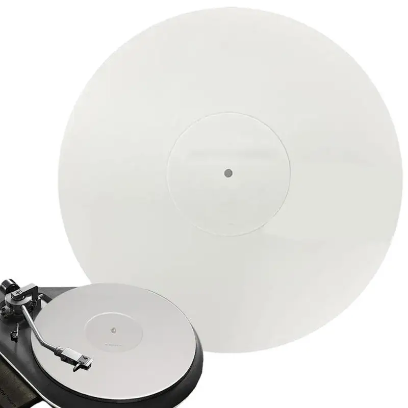 

Акриловый проигрыватель для виниловых пластинок обеспечивает более плотные басы, улучшает звук, 12-дюймовый коврик