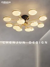 

Light Luxury Living Room Ceiling Light High-End Atmospheric Restaurant Hall Main Light Simple Modern Creaht Designer Model