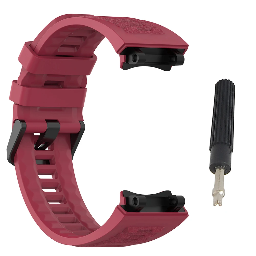 Watch Strap For Xiaomi Amazfit T-Rex Pro T-Rex 2WatchBand Silicone Bracelet  Breathable Wrist Strap For Amazfit Trex Sport Band