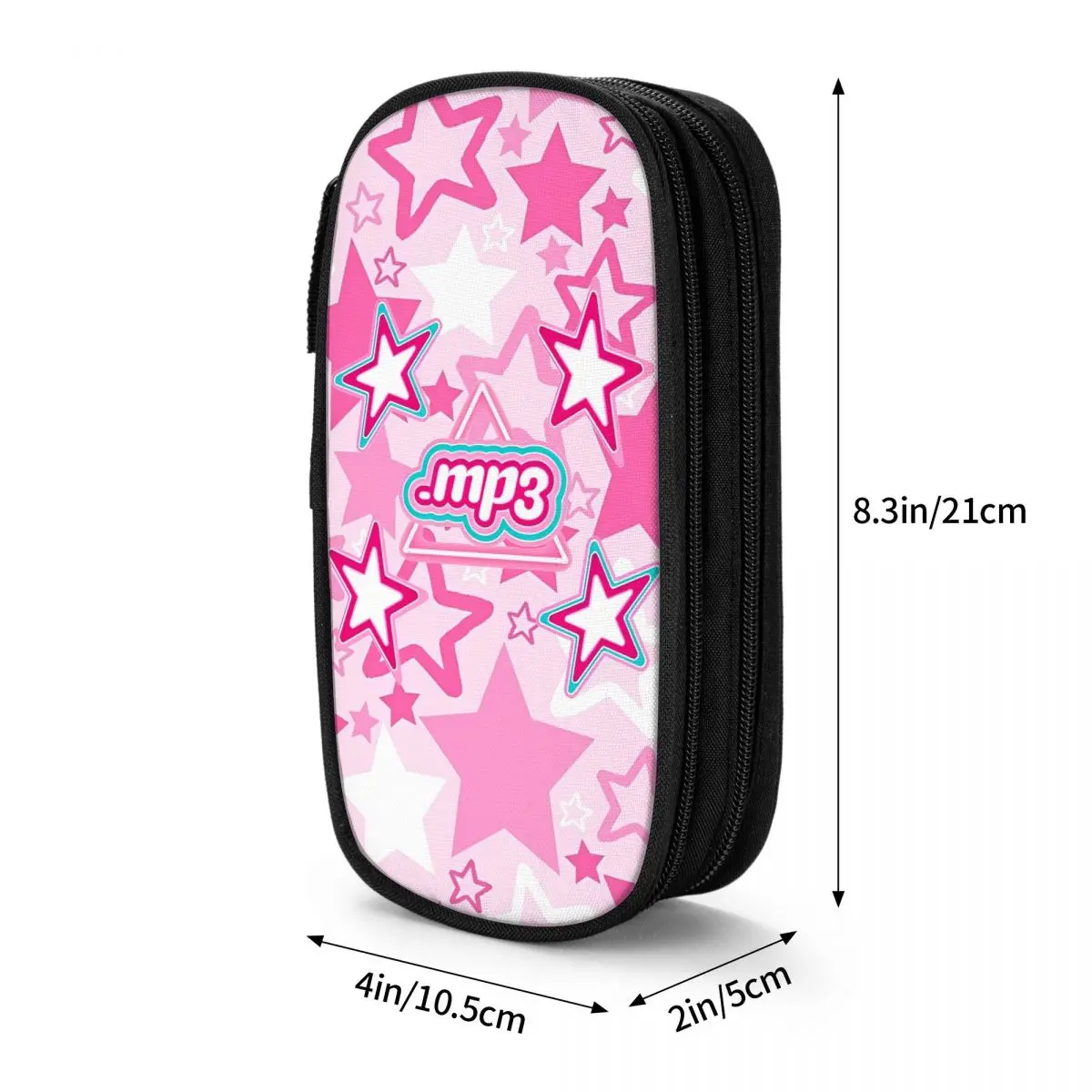 사랑스러운 Emilia Mernes Mp3 연필 케이스 연필 상자 펜 홀더 소녀 소년 대형 보관 가방 학교 용품 선물 액세서리