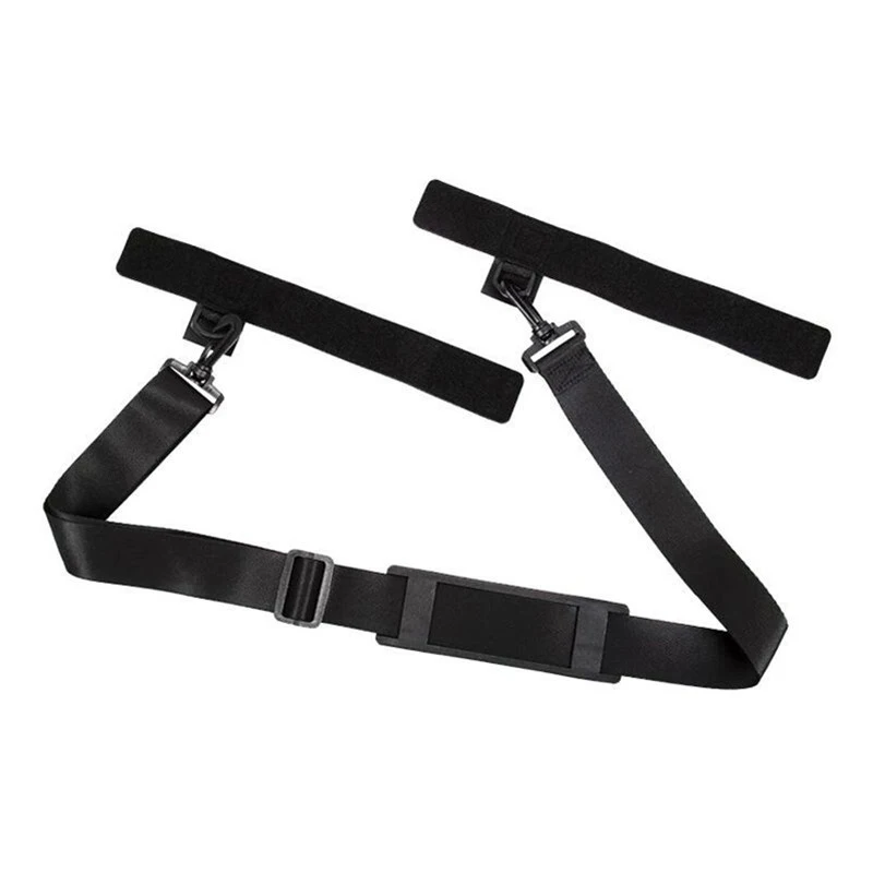 Nylon Fishing Rod Shoulder Strap with Security Tools and Waist Belt Accessory