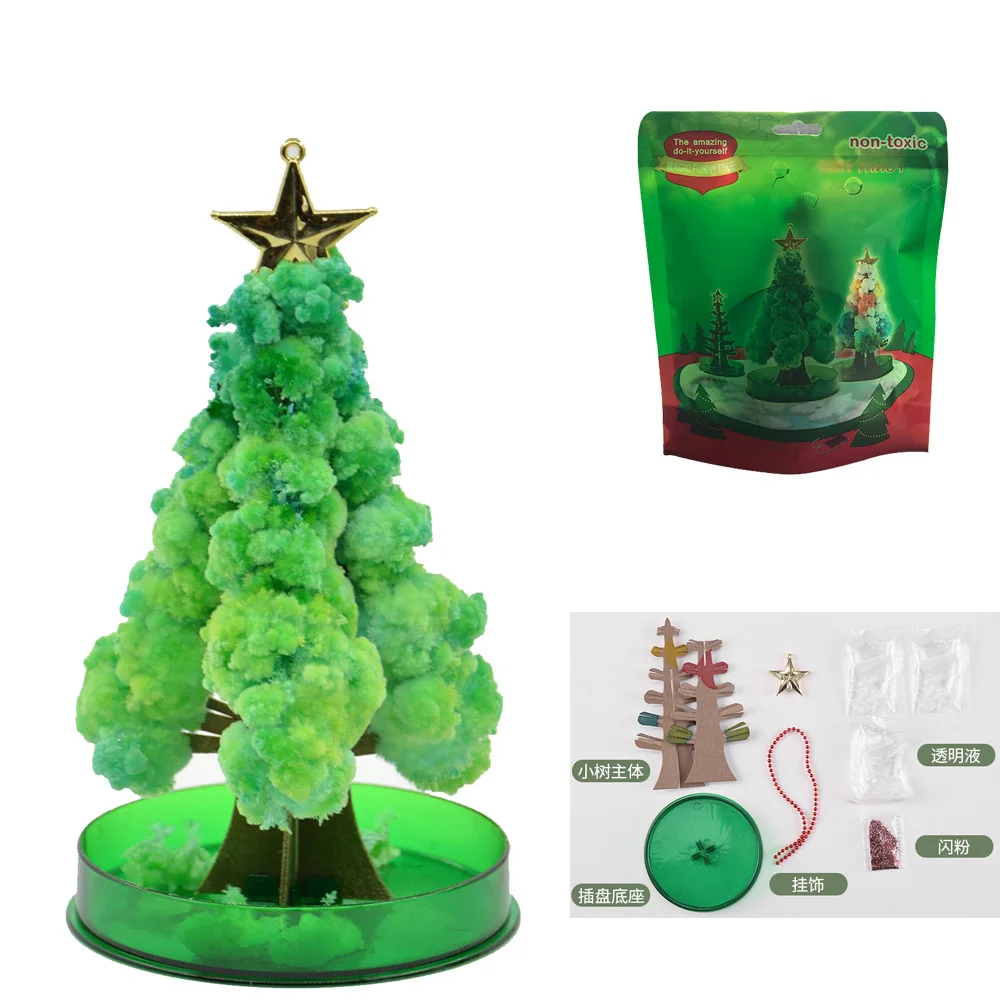 Magic Growing Tree Toy, Paper Sakura Crystal, for Christmas