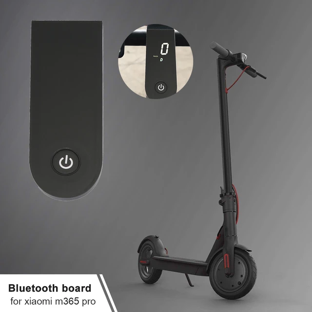 Couvercle d'affichage de tableau de bord Bluetooth pour scooter