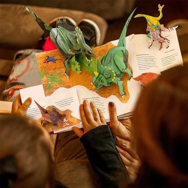 3D Encyclopedia Prehistoric Dinosaurs Book 1