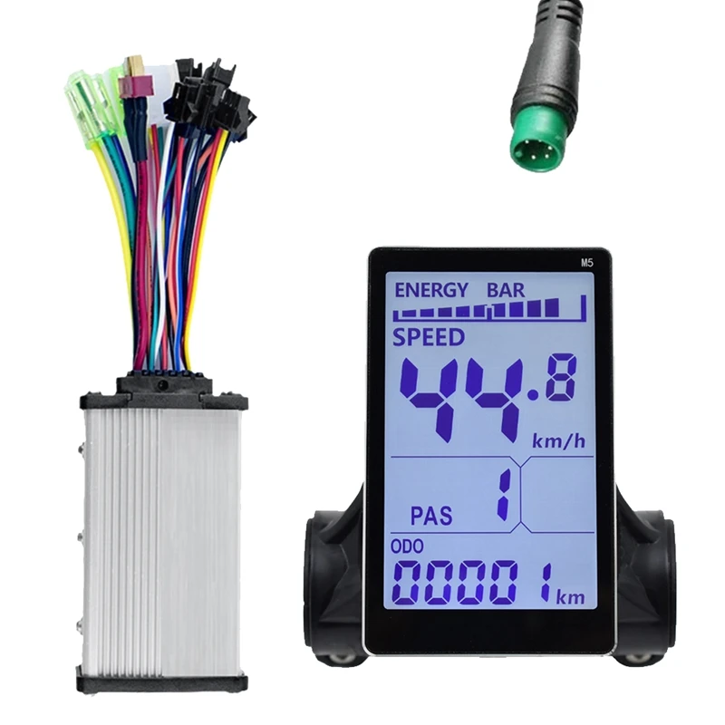 

M5 Electric Bike LCD Display+36V 350W Sine Wave Controller E Scooter LCD Panel Screen For Mountain Electric Bike