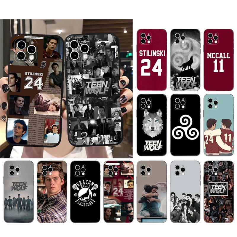 Custodia Per Telefono Per Iphone 15 14 Pro Max 13 12 11 Pro Max Xsmax Xr 12 13 Mini 14 Plus Teen Wolf Shell