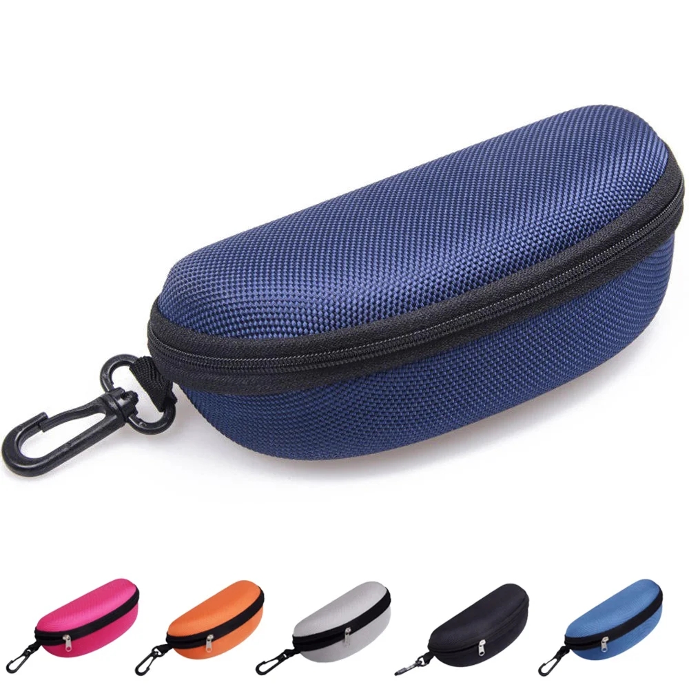 

Sunglasses Hard Box Protable Large Protector Reading Glasses Carry Bag Zipper Travel Pack Pouch Case Eyewear Accessories Hot