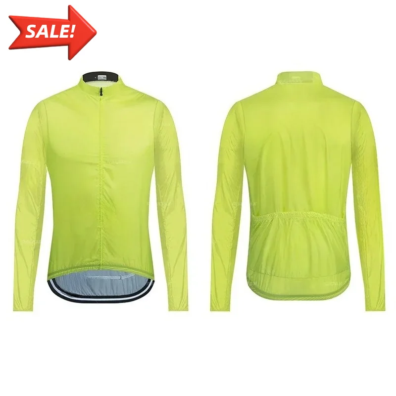 경량 남성용 사이클링 재킷 팀 방풍 산악 자전거 윈드브레이커 Ciclismo Masculino Ultralight Alpine F1