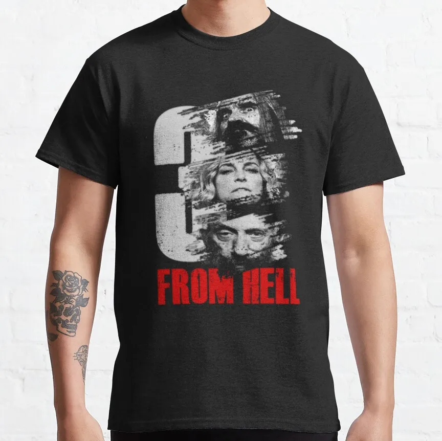 3 From Hell Horror Movie Classic T-Shirt – Otis, Baby, and Captain Spaulding
