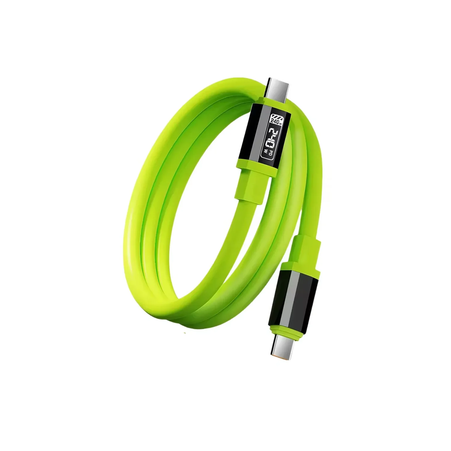 ตัวเลือกสินค้า สายชาร์จ USB-C 240W ชาร์จเร็ว สำหรับ iPhone และ Huawei