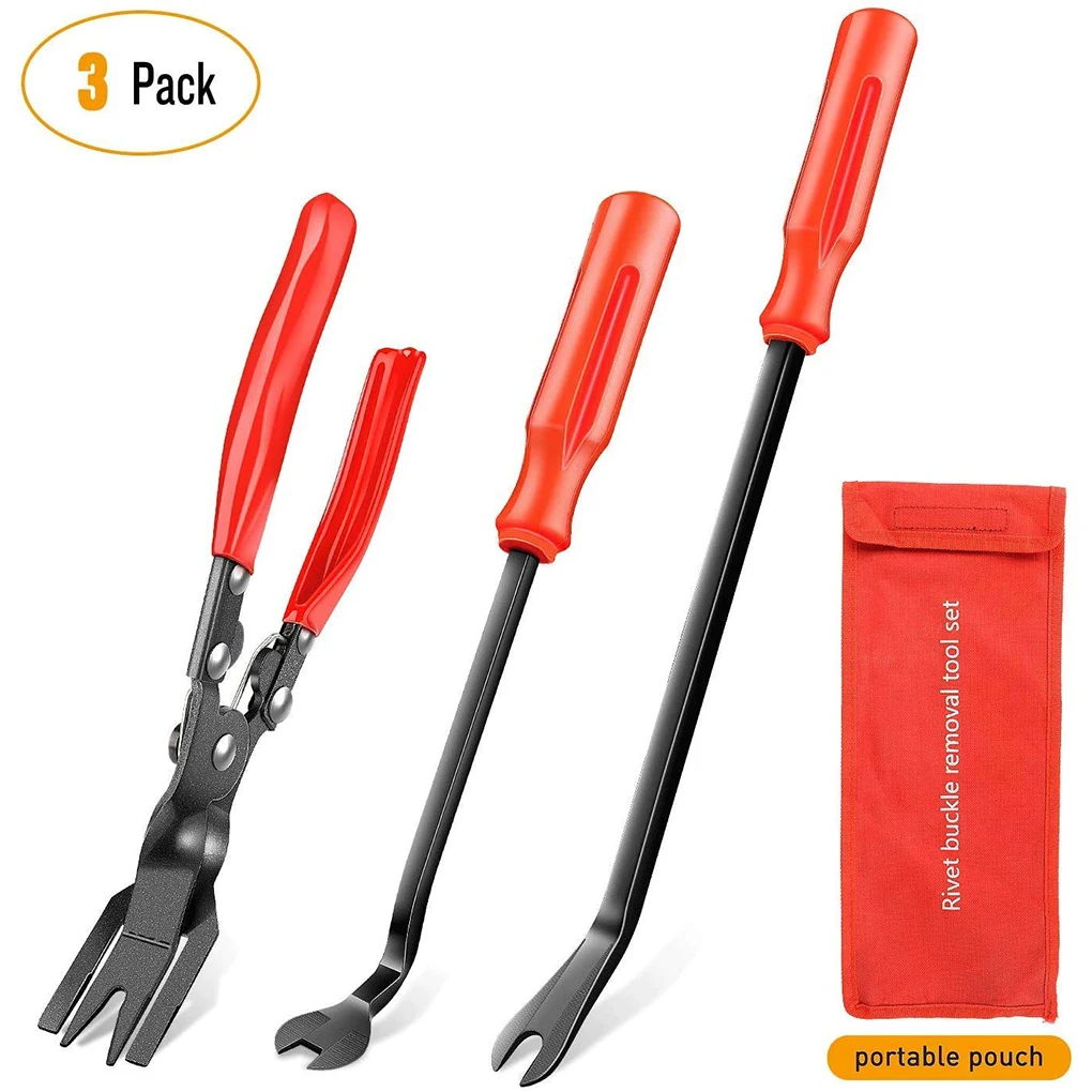 

1 Set Car Repairing Parts Creative Useful Easy to Use Practical Pry Tool Kit Multipurpose Helpful Vehicle Components