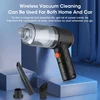 Wireless Vacuum Cleaner Convenient Car Vacuum Cleaner 6000PA Handheld Vacuum Cleaner USB Car Home Hair Pet Office Vacuum Cleaner 6