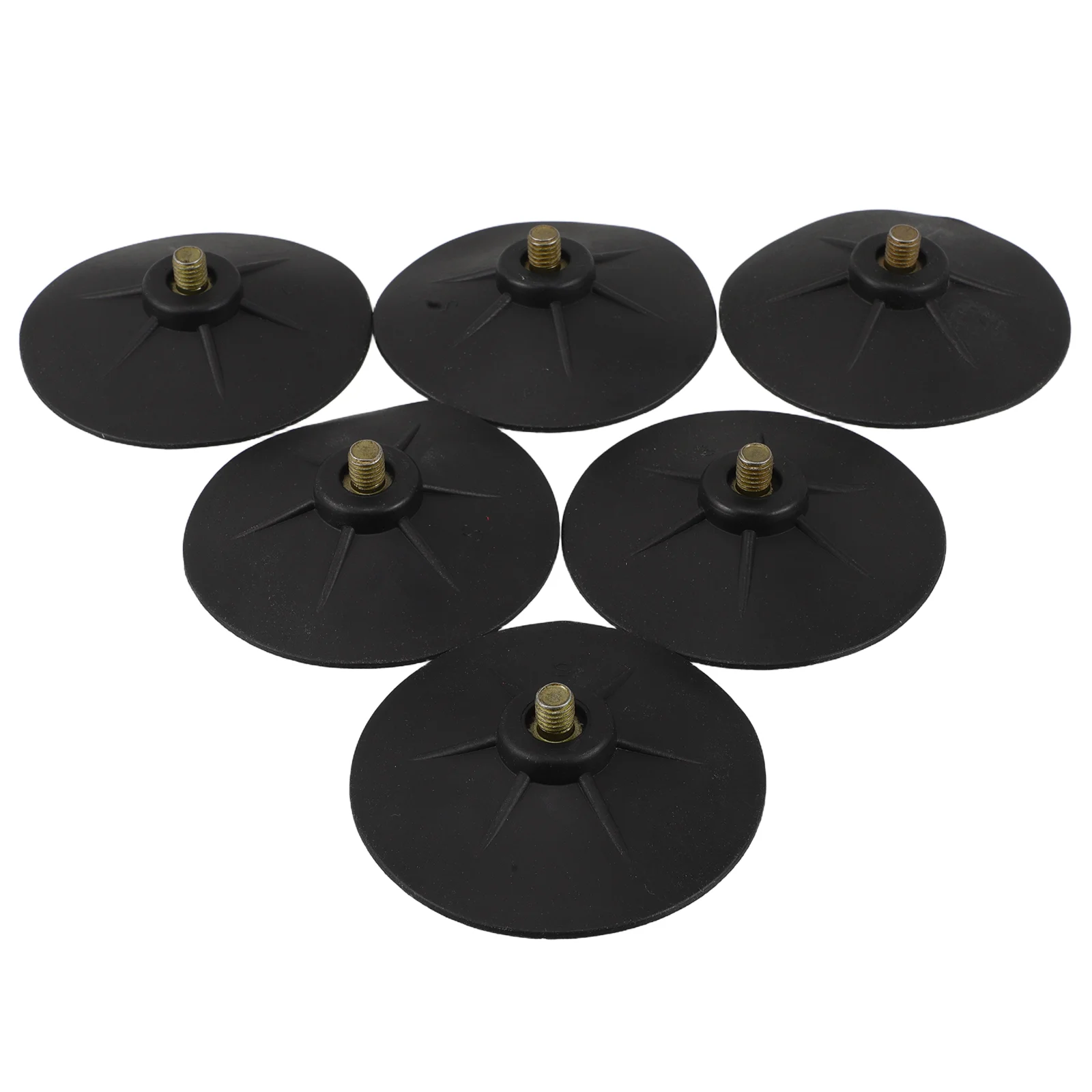 6 Pcs Sandbag Sucker Boxing Chain Double End Punching Desktop Barn Door Stopper for Track Bumpers Walls