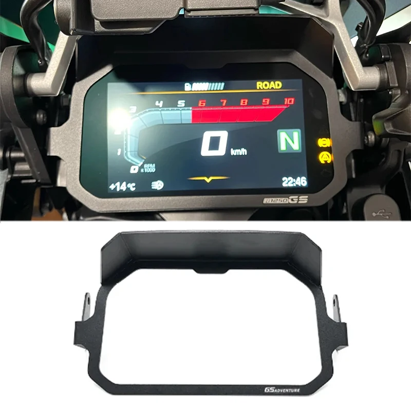선바이저 포함 TFT 도난 방지 계량기 프레임 커버 스크린 보호대, BMW R 1250 GS ADV R1200 GS 어드벤처, R1200GS R1250GS