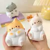 Kawaii Cartoon Cat Squeeze Toys Plushie Slow Rebound Decompression Doll Stress Release Cute Release Anxiety Toy 1